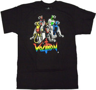 Voltron Five Cats Adult T-Shirt