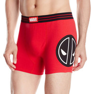 Marvel Deadpool Men's Big Face Wade Boxer Briefs