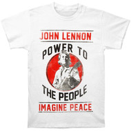 John Lennon Power To The People Adult T-Shirt