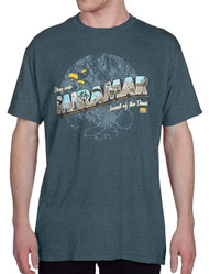 PUBG Drop into Miramar Premium Cotton Gaming Adult T-Shirt