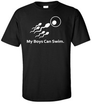 My Boys Can Swim Adult T-Shirt