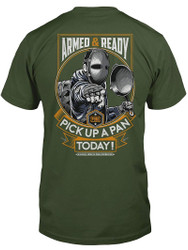 PUBG Pan Man Adult T-Shirt