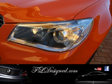 Holden Vf Clear headlight covers www.fldesigned.com