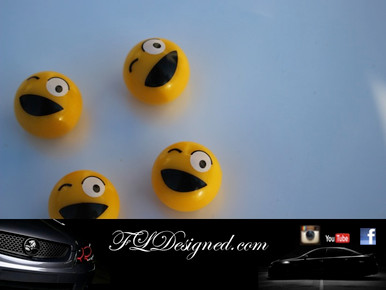 "you Know it" tyre valve caps by FL Designed aka FLD www.fldesigned.com