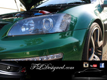 Holden Ve Clear Headlight cover/ protectors by FL Designed aka FLD, www.fldesigned.com