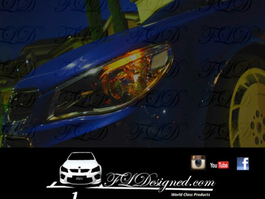Holden Vf Orange l.e.d parker bulbs by FL Designed aka FLD www.fldesigned.com

SS, SSv, Sv6, Omega