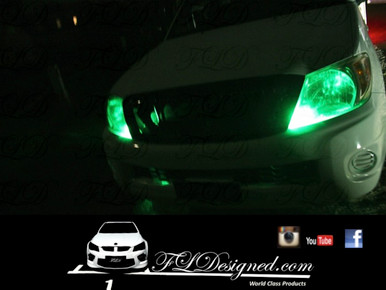 Toyota Hilux Green L.e.d Parkers by FL Designed Aka FLD www.fldesigned.com