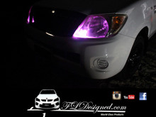 Toyota Hilux Pink l.e.d parkers by FL Designed aka FLD www.fldesigned.com