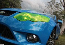 2008-2013 Ford FG Headlight covers Fluro Green xr6 and xr8 models