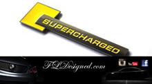 Supercharged Badges- Yellow