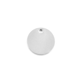 Petite Circle 20mm - SILVER - Stainless Steel
