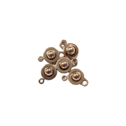 Ball Clasp - ROSE GOLD Plated - Stainless Steel (5pk)