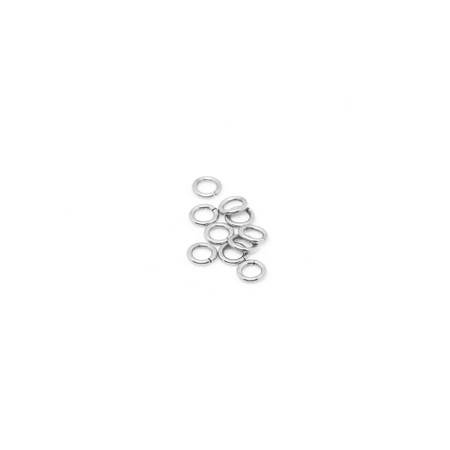 316-JR5S  Jump Ring 5mm Silver