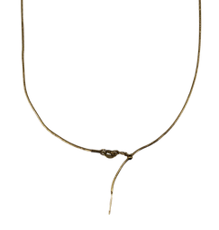 Adjustable Snake - 61cm / 24" - 18ct Gold Plated - Stainless Steel