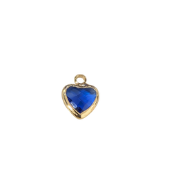 Heart Gold Plated Birth Stone Sept