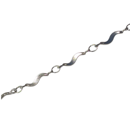 S Chain SILVER Per Metre