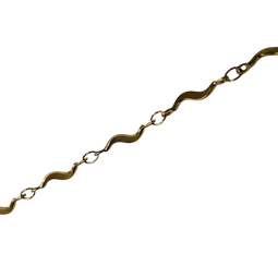 S Chain GOLD PLATED Per Metre