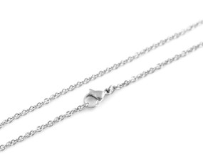 Cable O Chain - 75cm / 29.5" - SILVER - Stainless Steel