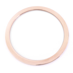 Bangle - MED (65MM) 18ct ROSE Plated - Stainless Steel