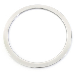Bangle - LRG (68MM) SILVER - Stainless Steel
