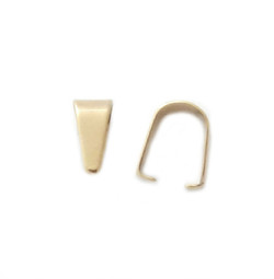 Pinch Clip - 18ct GOLD Plated - Stainless Steel