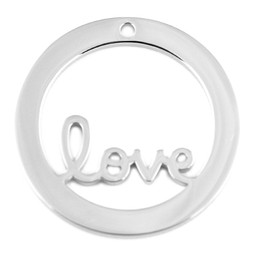Design Washer Love - SILVER - Stainless Steel