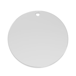 Premium Disc - LRG (30mm) SILVER - Stainless Steel