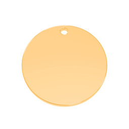 Premium Disc - MED (25mm) 18ct GOLD Plated - Stainless Steel