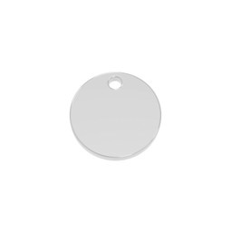 Petite Circle 15mm - SILVER - Stainless Steel