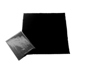 Microfibre Polishing Cloth - Black (Individually Packaged)