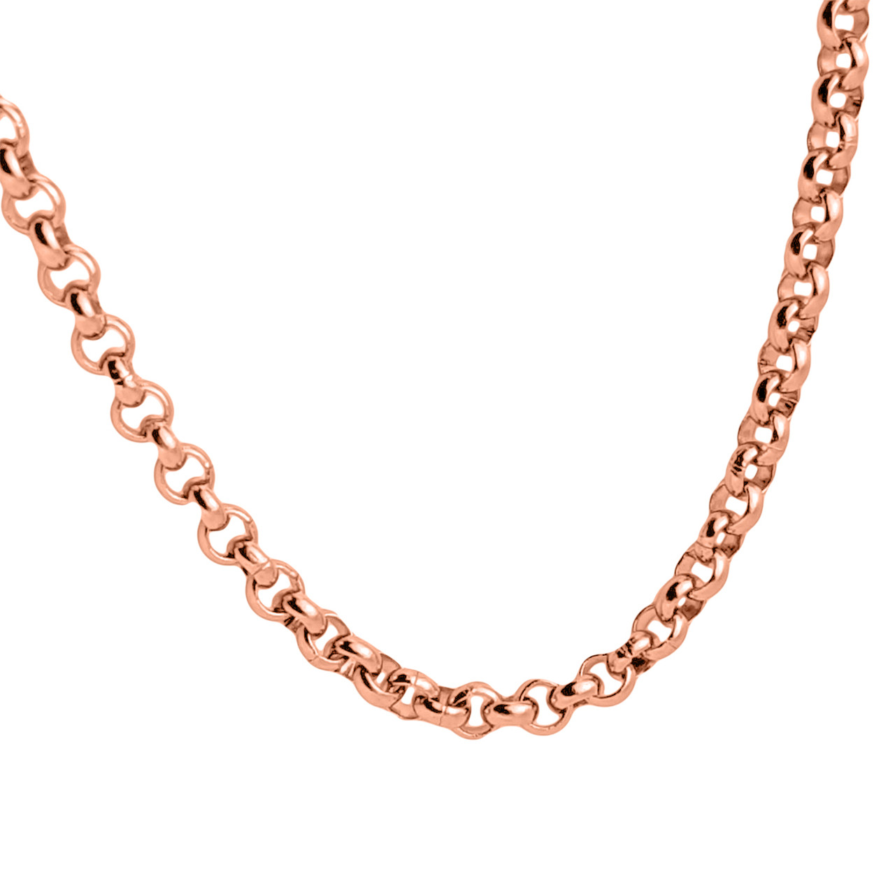 20 rose gold deals chain