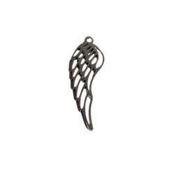 Miniature Angel Wings - Polished Stainless Steel