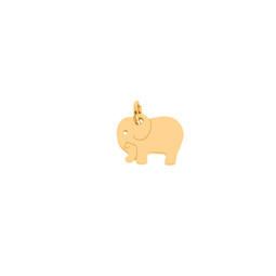 Miniature Elephant GOLD Plated Stainless Steel