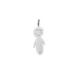 Miniature Boy Charm - SILVER - Stainless Steel