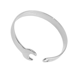 Spanner Bangle - SILVER - Stainless Steel