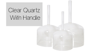 Crystal Clear Handle Singing Bowls Crystal Clear Handle Singing Bowls