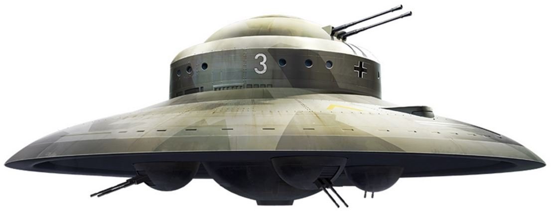 Squadron Models 1/72 Haunebu II - German Flying Saucer | FabGear USA ...