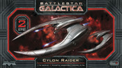 Battlestar Galactica 1/72 Scale Cylon Raider 2-Pack Model Kit