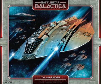 Battlestar Galactica Original Cylon Raider PreFinished Display
