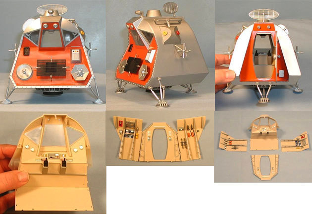 LOST IN SPACE SPACE POD モデルキット Lost in Space - Space Pod Model Kit 50Th Anniversary