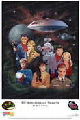 Lost in Space - 50Th Anniversary Tribute - Print by Ron Gross