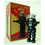 Forbidden Planet - Robby the Robot B/W Version Die-Cast Figure