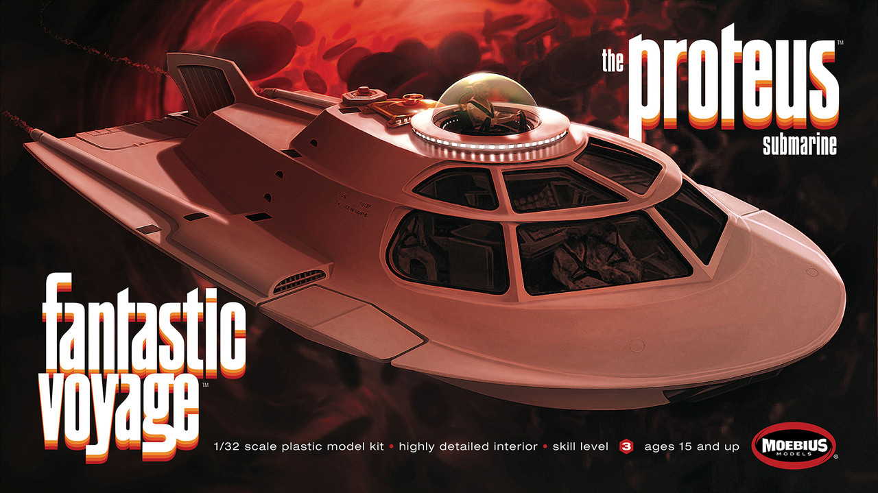 1/32 Model Kit Fantastic Voyage Proteus 