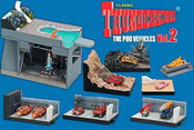 Thunderbirds Pod Vehicles Konami Trading Figures - Vol. 2