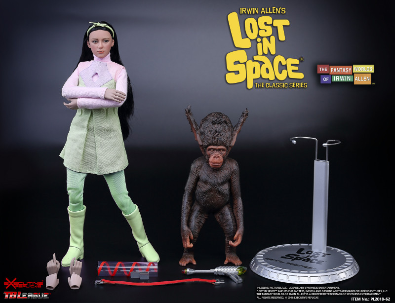 Judy Robinson with 3rd season outfit 1//6 action Figure Lost in Space