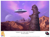 Lost In Space - Impact on the Lost Planet - Print