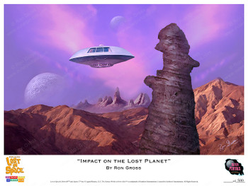 Lost In Space - Impact on the Lost Planet - Print