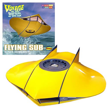 Voyage to the Bottom of the Sea Flying Sub 1:32 Model Kit (817)