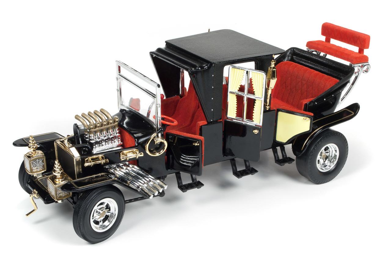 90s ポーラーライツTHE MUNSTERSプラモデル ヴィンテージ アメトイ Autoworld 1/18 Scale Diecast Model Car - George Barris