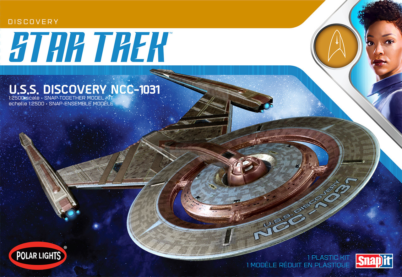Star Trek USS Discovery NCC1031 Model Kit (POL961) FabGear USA